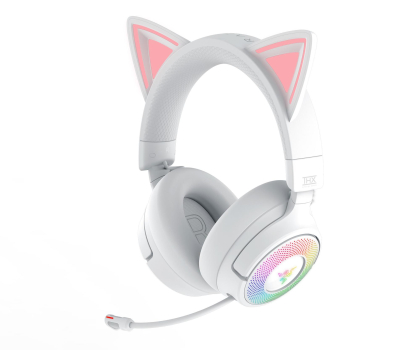 Słuchawka bezprzewodowa Razer Kraken Kitty V3 Pro - White
